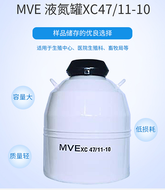 菌种保存进口液氮罐XC47/11-10