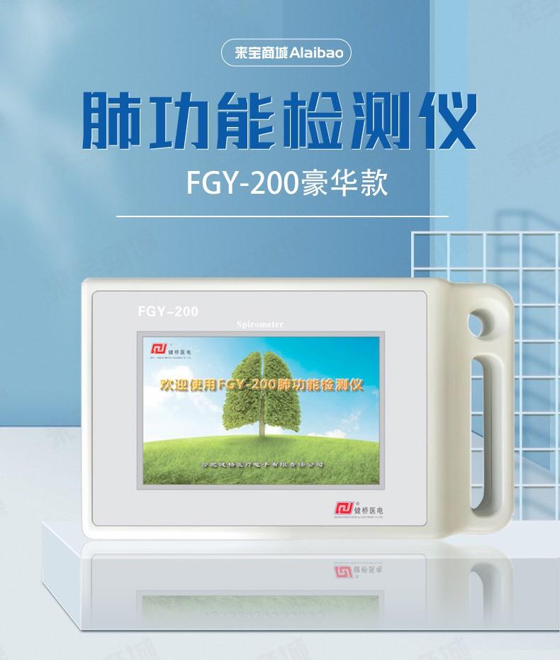 健桥便携式肺功能检测仪FGY-200豪华款