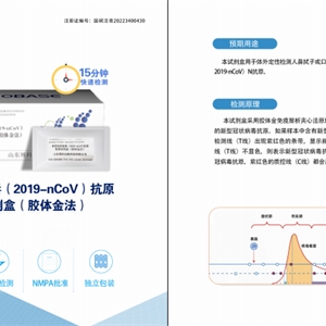 新型冠状病毒（2019-nCoV）抗原检测试剂盒(胶体金法)