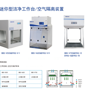 济南鑫贝西BBS-V700单人单面洁净台